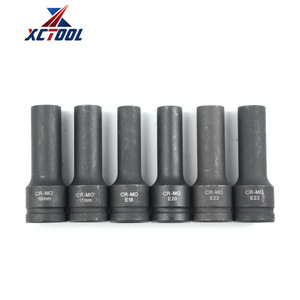 XCTOOL 6-Piece Socket <b>Set</b> Cr-Mo 10-22mm For Auto Repair Pneumatic <b>Tools</b> - Product Image 4