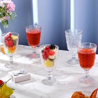 Kaly's moderne 310ml klassieke loodvrije duurzame multi-kleurige glazen wijnglazen voor bruiloften, evenementen, banketten en hotels.
