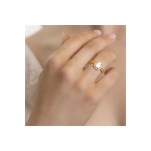   Anillo de Oro de 22 Quilates con Diamantes Baguette, Modelo 3153 - Product Image 4