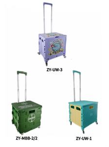 Foldable Hand Push <strong>Cart</strong> Grocery <strong>Trolley</strong> Bag Portable Folding <strong>Cart</strong> Shopping <strong>Trolley</strong> <strong>Cart</strong> Suitable For Handling Kinds Of Materials - Product Image 4