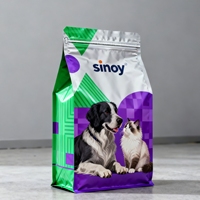 Sachet Doypack Premium pour Aliments pour Animaux, Scellé sur 3 Côtés, Fermeture Éclair Supérieure, Qualité Alimentaire, pour Mélange de Graines pour Oiseaux, Perroquet, Nymphéa, Gelée, Sushi, Résistant à la Perforation