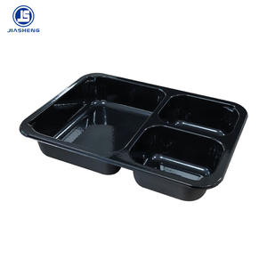 Barquettes d'emballage alimentaire haute température OEM/ODM 1 2 3 compartiments Barquette en CPET - Product Image 6