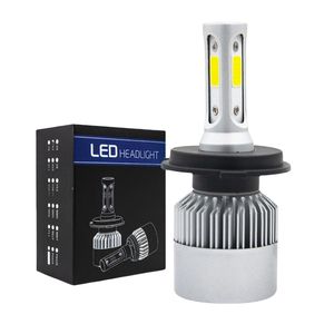 Feux de travail pour voiture, feux LED, phares LED automobiles S2 avec faisceau haut/bas H4, ampoules de phare LED H7, H1 - Product Image 6