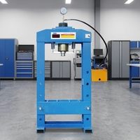 Presse hydraulique d'atelier de 50 tonnes, de bonne qualité, presse hydraulique manuelle bidirectionnelle avec certificat CE