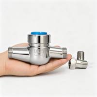 2025 New Style Industrial Grade Mechanical Water Meter Dry Type Iron Shell Copper-faced Copper-joint Water Meter