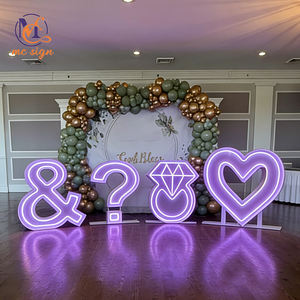 Meilleures ventes Lettres lumineuses 4 pieds Lettres LED de style marquee pour la <span class=keywords><strong>location</strong></span> d'événements Décoration de fête Décoration de mariage - Product Image 5