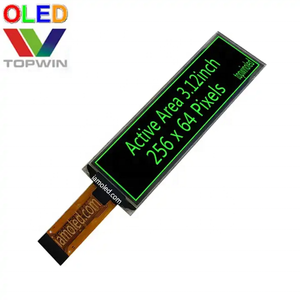 3.12 "3.12inch 256x64 Độ phân giải song song/Màn hình giao diện SPI 4 dây Màn hình OLED nhỏ - Product Image 4