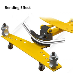 Doblador de tubos hidráulico de 22-60mm, Máquina <span class=keywords><strong>manual</strong></span> multifuncional para doblar tubos de acero, herramienta de hierro para tubos galvanizados 16T - Product Image 3
