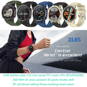 นาฬิกาอัจฉริยะ<span class=keywords><strong>300</strong></span>มิลลิแอมป์ต่อชั่วโมงสไตล์แฟชั่นสมาร์<span class=keywords><strong>ท</strong></span>วอ<span class=keywords><strong>ท</strong></span>ช์ Zl85อัจฉริยะสำหรับออกกำลังกายโ<span class=keywords><strong>ท</strong></span>รศัพ<span class=keywords><strong>ท</strong></span>์พูดคุยฟิตเนส ZL85 - Product Image 2