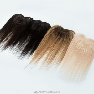 Nouvelle Frange Capillaire pour Femmes en Cheveux Humains Russes, Topper en Dentelle, Ligne de Cheveux Naturelle, Aspect Naturel - Product Image 3
