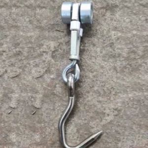 Crochet à poulie pour boucherie, outil d'abattage de bétail, équipement d'abattoir, machine automatique pour vaches, poulie durable pour accrocher la viande, carcasse de bœuf - Product Image 2