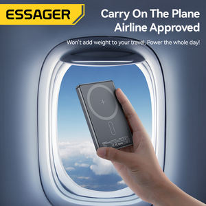 <span class=keywords><strong>ESSAGER</strong></span> produit chaud 15W 5000mah petite banque d'alimentation magnétique sans fil centrale électrique Portable 20W Pd Mini <span class=keywords><strong>Powerbank</strong></span> pour Iphone - Product Image 6