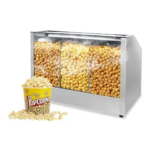 Multi-size Hot Air Stereoscopic Circulation And Multi-unit Electric Heating Table Top Commercial Popcorn Warmer Cabinet