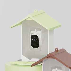 Mangeoire à oiseaux intelligente d'extérieur avec caméra de surveillance HD, reconnaissance IA, prise en charge de l'application, alimentation solaire, étanche, nouvelle mangeoire pour animaux de compagnie - Product Image 2