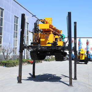 En çok satan paletli pnömatik sondaj kulesi, kayalar ve beton için 220 metrelik derin sert jeolojik sondaj kulesidir. - Product Image 5