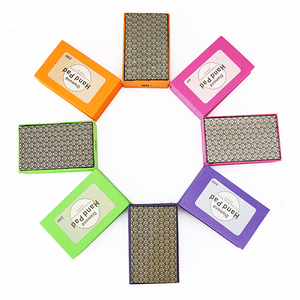 Tampon de polissage manuel personnalisable <span class=keywords><strong>pour</strong></span> diamant, idéal <span class=keywords><strong>pour</strong></span> l'abrasion du marbre, du béton et du granit - Tampon de polissage manuel électroplaqué avec support OEM - Product Image 5