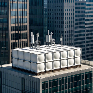 Maquinaria de tratamiento de agua de montaje multifuncional de alta calidad 220V FRP fibra de vidrio Rectangular uso doméstico restaurante plástico - Product Image 4