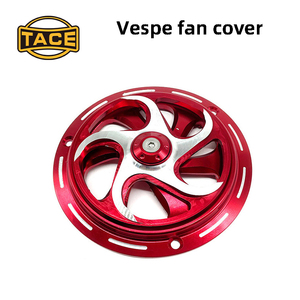 Cubierta de Ventilador de Refrigeración Modificada para Vespa Sprint 125 150, Tapa Decorativa de Aspas de Ventilador de Radiador CNC - Product Image 6