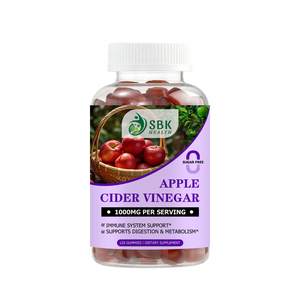 Lower MOQ Fast Slimming Apple Cider Vinegar Gummies 1000mg Herbal Formula Delicious ACV Energy Support Gummies No Sugar - Product Image 1