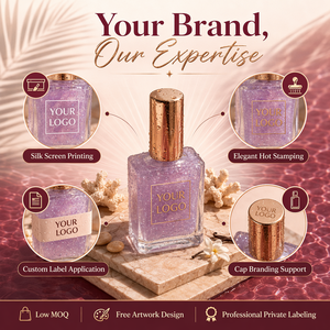 Iluminador Líquido Vegano HKH Personalizado, Brillante, con Aroma Mineral, Multicolor, de Larga Duración, para Rostro y Cabello - Product Image 5