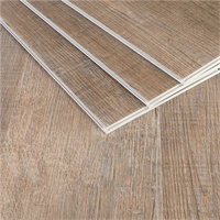 Plancher en plastique de luxe de clic de planche de vinyle de 4mm 5mm de verrouillage naturel de SPC de style