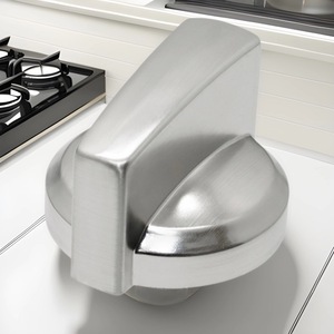 Bouton de commande de cuisinière en acier inoxydable, type insert pour brûleur de cuisinière à gaz, accessoire durable pour appareil électroménager - Product Image 3