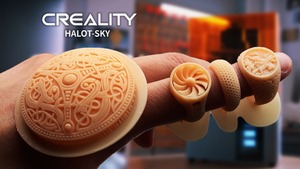 Imprimante 3D à résine Creality HALOT SKY <span class=keywords><strong>6K</strong></span>, écran LCD <span class=keywords><strong>mono</strong></span> 4K de 8,9 pouces, imprimante 3D UV photopolymère pour dentisterie, bijouterie, éducation - Product Image 6