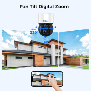 Kit de CCTV OEM AI PTZ 5MP, Sistema de Vigilancia Inteligente para Exteriores con NVR POE, Visión Nocturna en Color, IP66 Impermeable, Audio Bidireccional, Detección Humana - Product Image 4