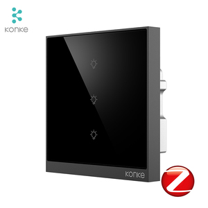 KONKE Home Automation Zigbee Thông Minh Wifi Zigbee Tường Cảm Ứng Chuyển 123 Gang Ánh Sáng Chuyển Đổi - Product Image 5