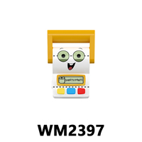 WM6444 Figurines de l'histoire Anime Li Ly Pad Smarty Pants Bo Peep Dessins animés Éducatifs Modèles DIY Blocs de construction en plastique Jouets cadeaux pour enfants