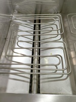 Friteuse Commerciale Automatique à Panier Rotatif, Chauffage Gaz ou Électrique pour Ligne de Transformation Alimentaire