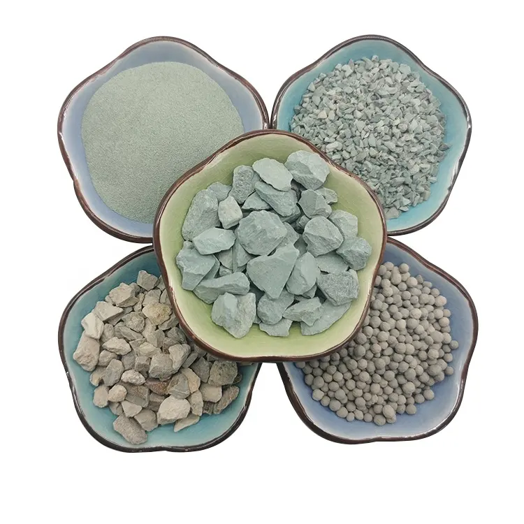 Natural Filter Zeolite Stone Granular Size 0.3-0.6mm for Water Filtration Mineral Clinoptilolite Powder Bulk Price Per Ton