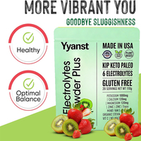 Poudre d'électrolytes de haute qualité, vitamines et minéraux, boisson hydratante, poudre d'hydratation à absorption rapide, poudre d'électrolytes