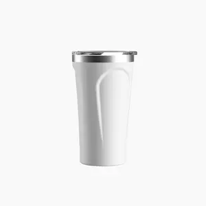 Tasse à café à Double paroi en verre isolé bicolore en option, billet de sublimation en acier inoxydable, profitez de votre vie noble