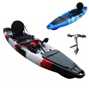 Nuovo Rotomolded Sedile Singolo Pesca in Mare di montaggio Del Motore Pedale Kayak