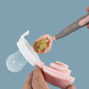 Tétine en silicone de qualité alimentaire Conception anti-coliques pour une alimentation facile sans gâchis Sans BPA Sans danger pour les bébés et facile à nettoyer - Product Image 4