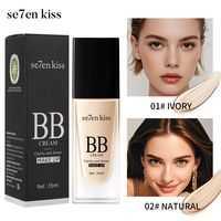 Fond de Teint Liquide Mat Couvrant BB Crème Hydratante Teintée Maquillage Visage Cosmétique Imperméable Marque Privée Chine