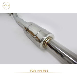 Catback de escape de acero inoxidable Ouchi para <span class=keywords><strong>MINI</strong></span> Cooper S R56/<span class=keywords><strong>Cabrio</strong></span> R57 R60 2006-2013 2,0 T/1,6 T con válvulas de silenciador tubos de escape - Product Image 6