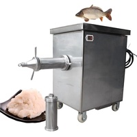 Filtre à poisson fin pour affiner la viande de poisson et éliminer les tendons et les impuretés fines, avec moteur en cuivre pur, en stock