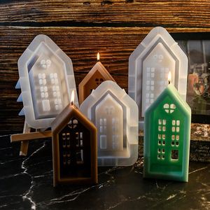 House Shaped Silicone <b>Mold</b>, DIY Glue/Incense Candle/<b>Cake</b>/Chocolate <b>Mold</b>, Non-stick Easy Release Baking Tool - Product Image 4