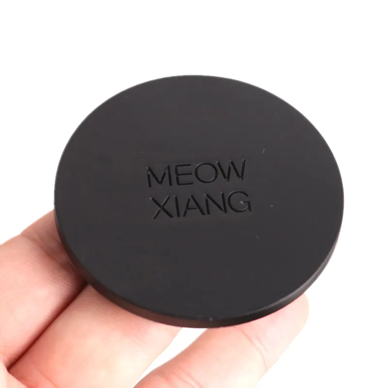 Chất Lượng Cao Tùy Chỉnh Khắc Logo Matte Màu Đen Thủy Tinh Jar Cup Nến Bìa Thơm Nến Jar Nắp