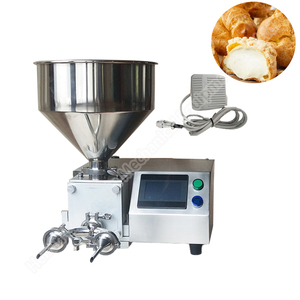 Máquina inyectora de crema Máquina de inyección de llenado de crema de queso Máquina de inyección de crema de pan - Product Image 4