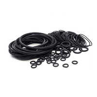 R 134a 1mm épissé butyle coq joint torique de qualité alimentaire Silicone Transparent NBR 90A Shore joint torique en caoutchouc moulé sur mesure
