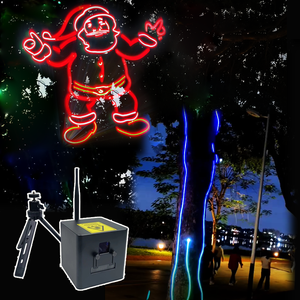 Smart APP Control 5W RGB Animación manuscrita Proyector láser 3D para eventos de club nocturno DJ Disco Actuaciones en vivo Luces de escenario - Product Image 5