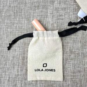 Eco-Friendly Organic Cotton <b>Bag</b> Drawstring <b>Dust</b> <b>Bag</b> for Retail Packaging with Personalized Logo - Product Image 6
