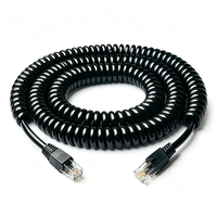 Câble Ethernet Cat6 8 cœurs en cuivre pur, câble réseau Gigabit RJ45, câble à ressort, fabrication sur mesure
