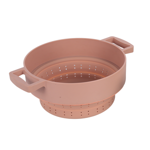Panier de cuisson vapeur multifonction portable en silicone sur mesure avec filtre et passoire pour le camping en extérieur - Product Image 1