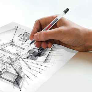 Bolígrafo de Gel Neutro de Plástico para Oficina y Escuela de Negocios, Venta al por Mayor, Recarga Roja y Negra de 1.00 mm, Regalos Personalizados con Logotipo Impreso, Más Vendidos - Product Image 4