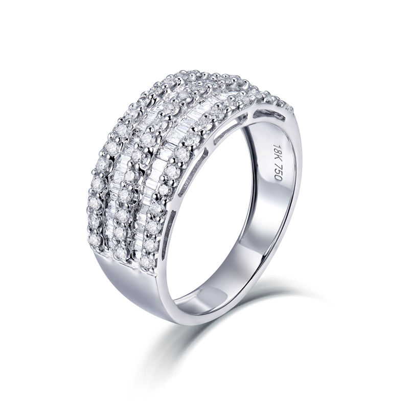 18K white gold/yellow gold/rose gold