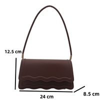 Nouvelle Tendance 2026 : Sacs Bandoulière Couleur Bonbon pour Femme, Sacs à Rabat en Cuir PU, Sacs à Main pour Femme